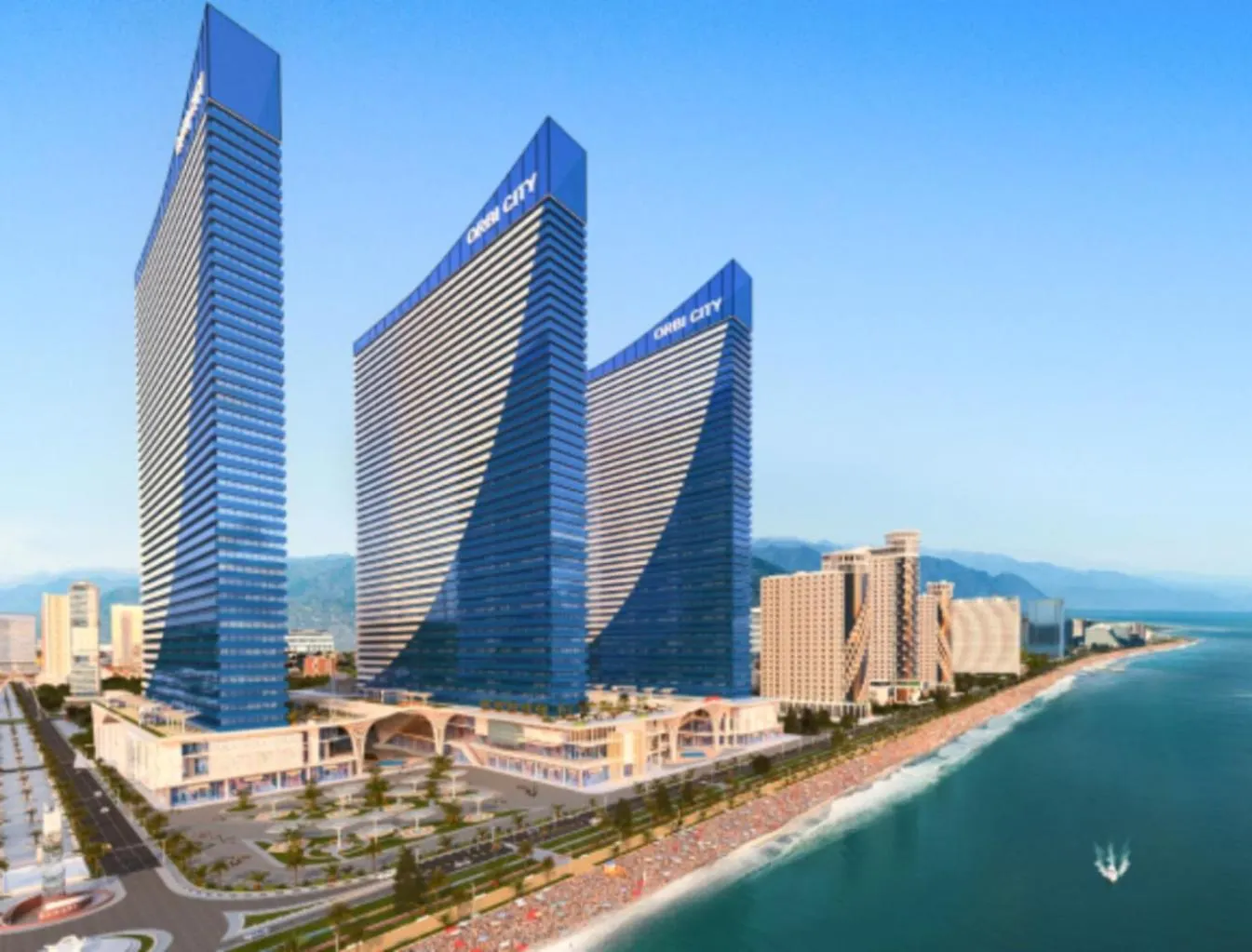 Inviting Sea View Aparthotel In Orbi City Batumi
